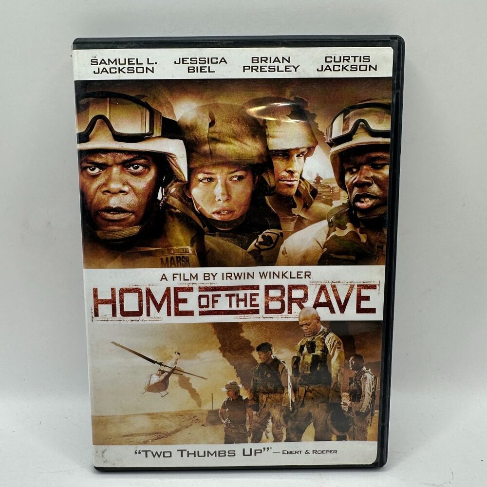 Home Of The Brave DVD Movie Rated R MGM Samuel L Jackson Jessica Biel NTSC